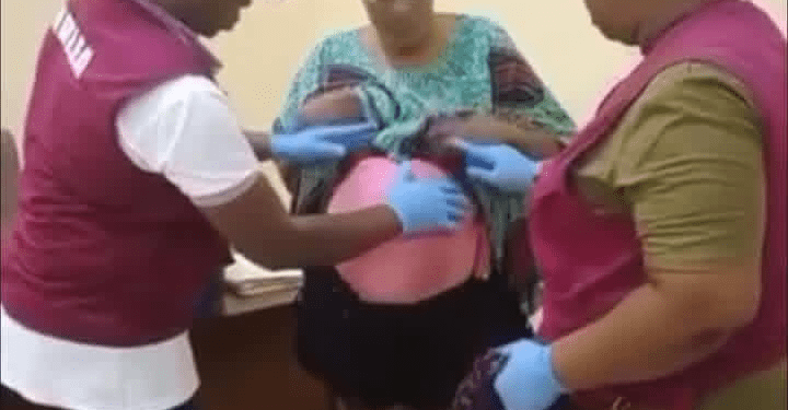 Woman Carrying Fake Pregnancy Delivers 3,200 Tramadol Capsules Inside NDLEA Labour Room 