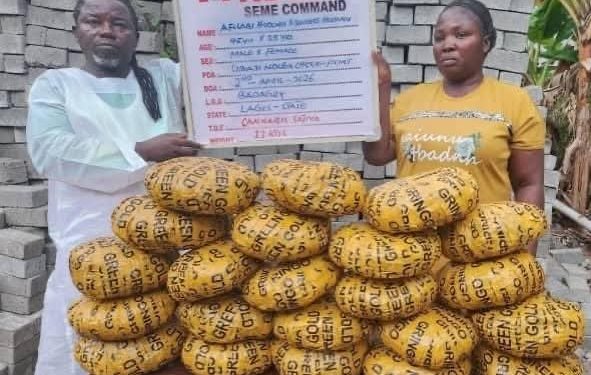 CCC Pastor, Wife Nabbed With Drugs as NDLEA Busts Cocaine Syndicate Hidden In Palm Kernel Tins