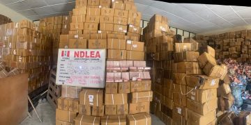 NDLEA Busts Lagos Drug Warehouses, Recovers ₦16,9bn Worth of Opioids