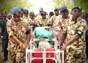 Brig-Gen Braimah, Others Killed In Borno Attack Laid To Rest Amid Military Honours