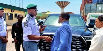 Nigeria Customs Hands Over Stolen Luxury Cars Smuggled From Canada