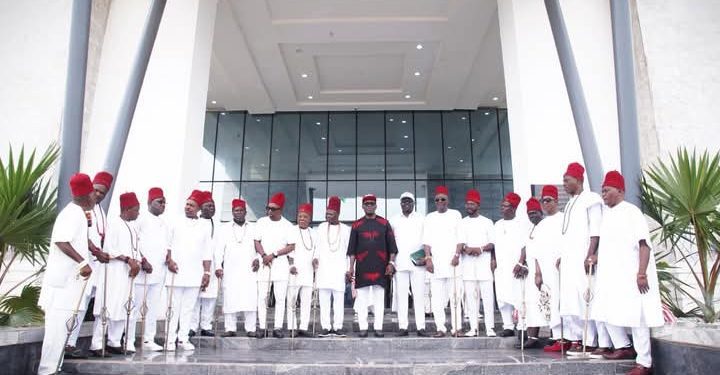 ‘One Community Cannot Have Two Traditional Rulers,’ Soludo Declares In Fresh Crack Down on Awka Kingship Crisis
