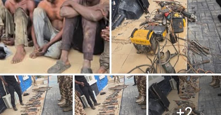 Banditry: Troops Smash Illegal AK-47 Factory in Plateau, Arrest Five Arms Fabricators