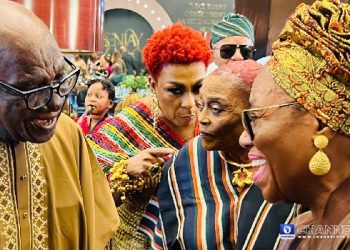 Burna Boy Leads Star-Studded Celebration for Grandfather Pa Benson Idonije’s 90th Birthday