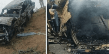 4 NYSC Members, Soldier Burnt Alive In Adamawa Crash Involving Military Truck