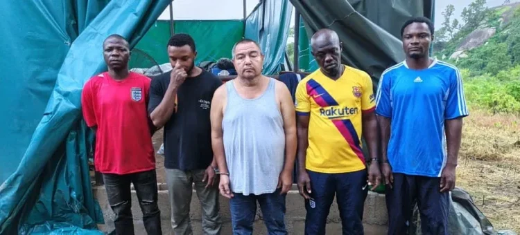 NDLEA Busts Multi-Billion Naira Meth Lab in Oyo Forest, Arrests Mexican ‘Drug Cook,’ 4 Nigerians