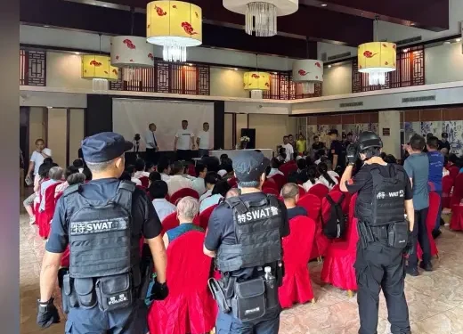 China Under Fire After Police Raid Church Service, Detain Leaders, Worshippers and Children