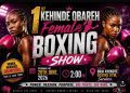 Obareh Champions Girl-Child Education, Women’s Health as Female Boxing Stars Shine in Lagos