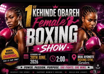 Obareh Champions Girl-Child Education, Women’s Health as Female Boxing Stars Shine in Lagos
