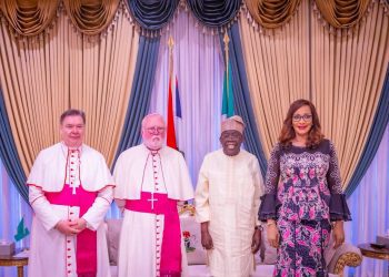 Tinubu Seeks Stronger Faith Alliance to Tackle Insecurity, Looks Forward to Receiving Pope Leo XIV in Nigeria