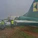 Passengers, Crew Escape Death as Enugu Air Aircraft Veers Off Runway in Benin 