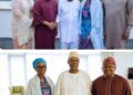 Softening the Gateway Titans: X-raying Senator Yayi’s big day with Obasanjo, Amosun