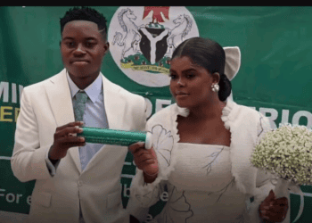TikTok Stars Peller, Jarvis Say ‘I Do’ in Court Wedding Ahead of Grand Ceremony