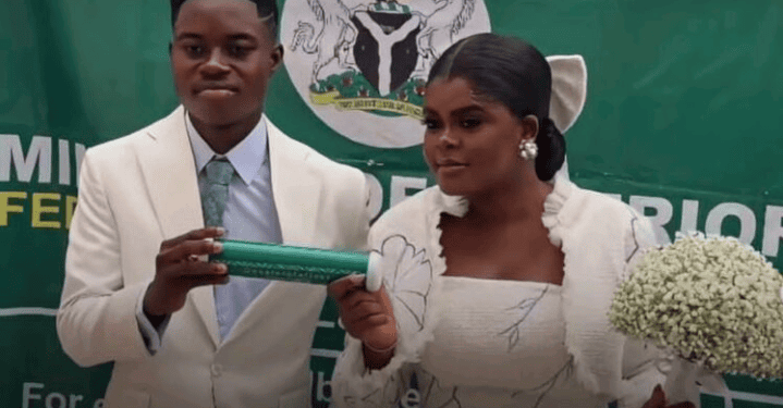TikTok Stars Peller, Jarvis Say ‘I Do’ in Court Wedding Ahead of Grand Ceremony