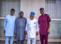 Makinde, Fayemi, Oyinlola Meet Obasanjo as Political Realignments Gain Momentum Ahead of 2027