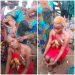 TikToker Undergoes Traditional Cleansing After Filming Figure Linked to Ibadan’s Sacred Oloolu Masquerade