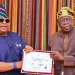Tinubu Receives Adeleke at Villa, Slams Atiku, ADC Candidate Over Subsidy Position