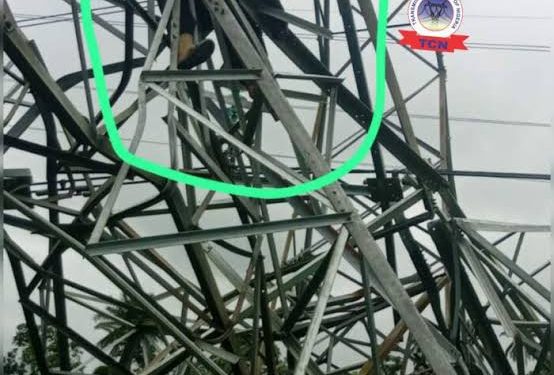Suspected Vandal Crushed Under Collapsed 330kV Transmission Tower in Delta
