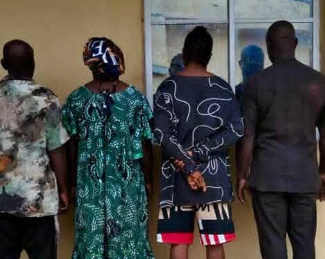 Abia Police Rescue 4-Day-Old Baby, Arrest Four Over Alleged Child Trafficking