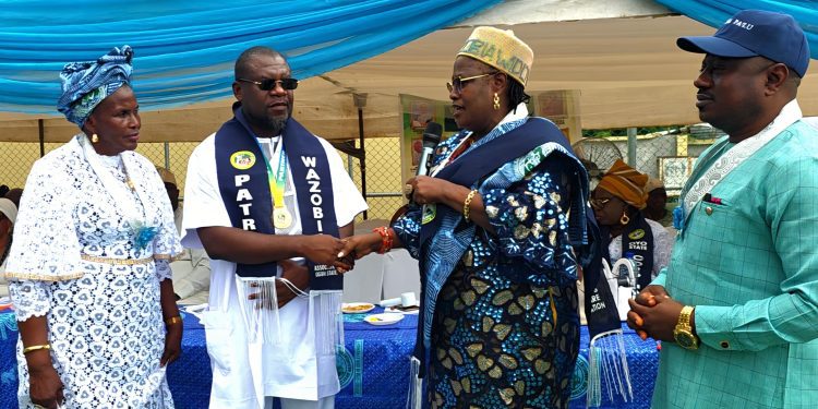 Adeyemo Pledges Sustainable Economic Empowerment for Ogun Widows, Becomes Life Patron