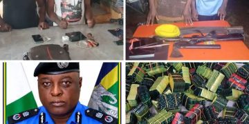 Delta Police Smash Cultist Network, Arrest Six, Recover Four Guns, Ammunition