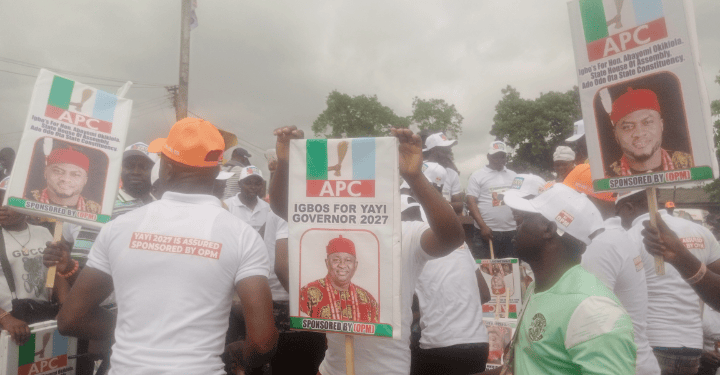 Ogun 2027: Igbo Ethnic Group Backs YAYI, Ojugbele as Ado-Odo/Ota Erupts in Rally Supporting Tinubu, Other APC Candidates for 2027