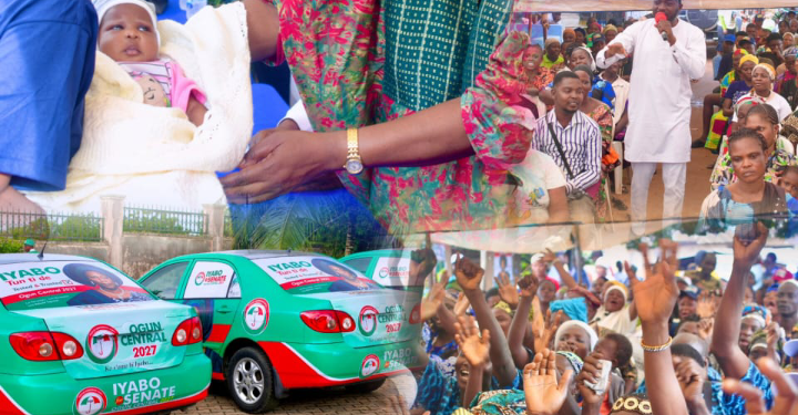 How a Newborn Named Iyabo Stole Senator Obasanjo’s Campaign Spotlight at Obafemi/Owode