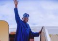 Tinubu Heads to Lagos After Paris Dinner With Otedola