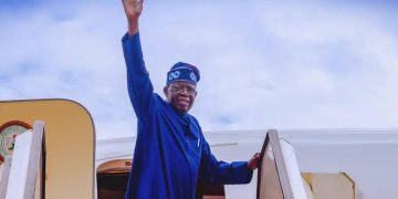Tinubu Heads to Lagos After Paris Dinner With Otedola