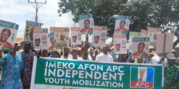 2027: Imeko-Afon APC Youth Begins Grassroots Mobilisation, Pledges Support for Party Candidates