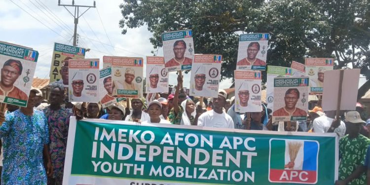 2027: Imeko-Afon APC Youth Begins Grassroots Mobilisation, Pledges Support for Party Candidates