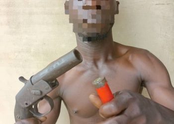 Ogun Police Arrest Suspected Cultist, Recover Pistol, Live Cartridge in Abeokuta