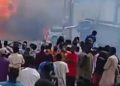 BREAKING:Tanker Explosion Sparks Inferno in Agbor, Shops, Vehicles Feared Destroyed