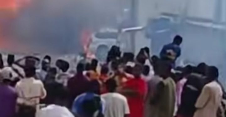 BREAKING:Tanker Explosion Sparks Inferno in Agbor, Shops, Vehicles Feared Destroyed 