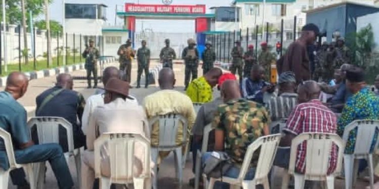 Pension Row Deepens as Military Retirees Barricade Abuja Board Office